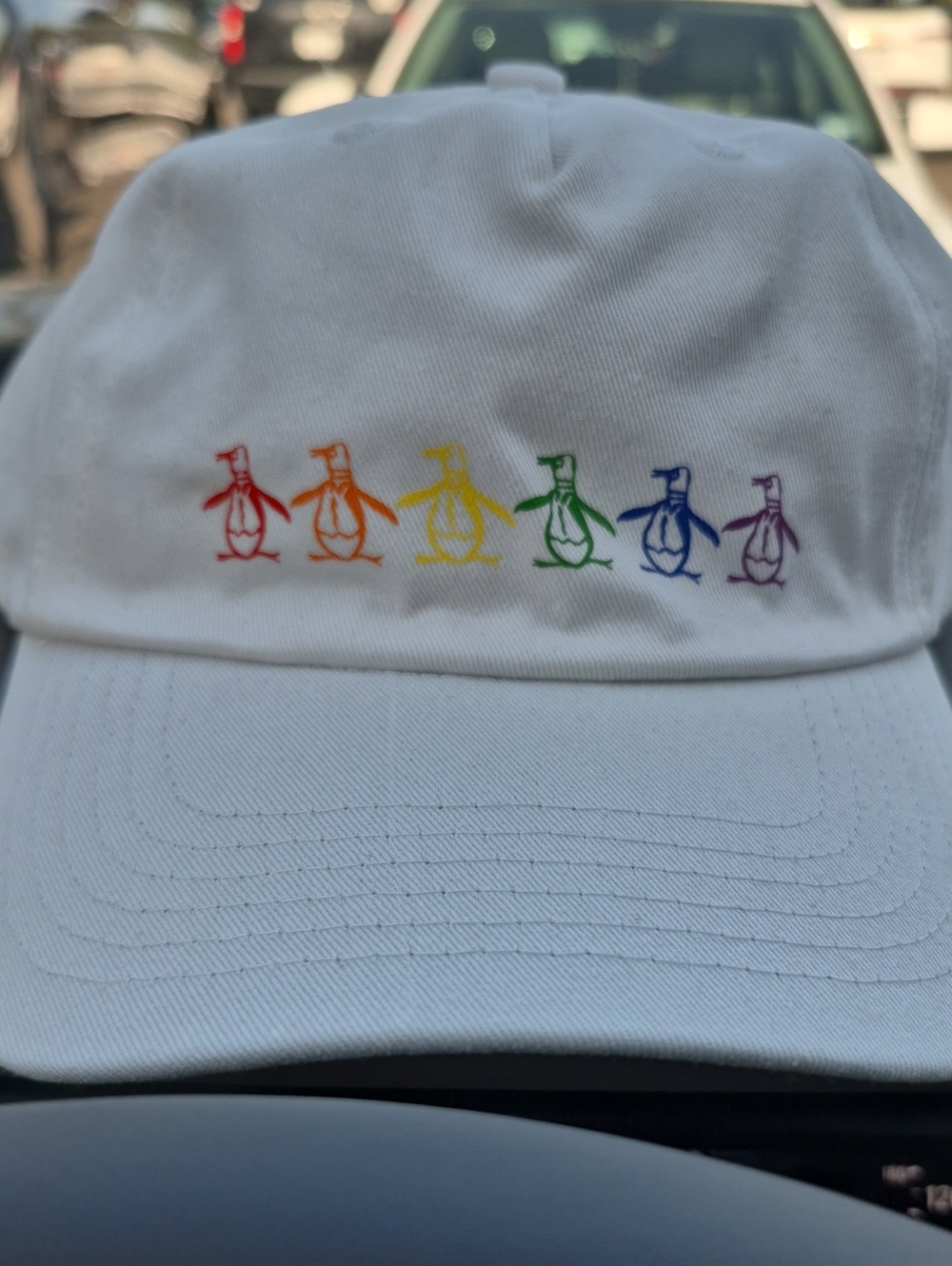 Original Penguin White Cap